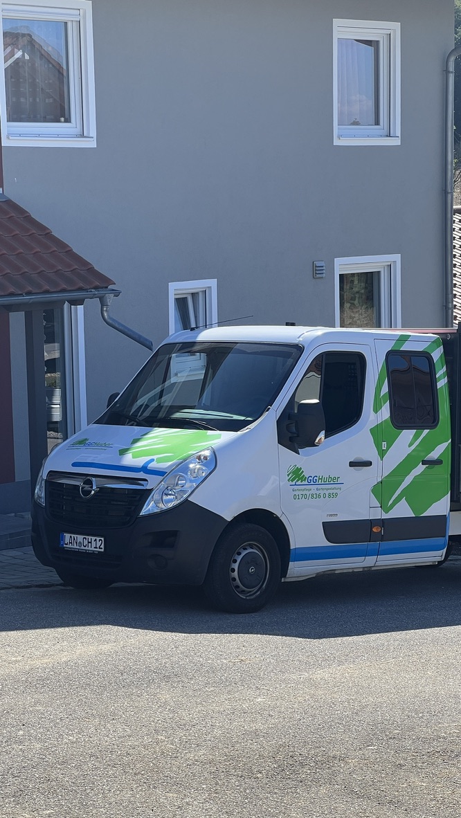 Transporter GGHuber Gartenbau